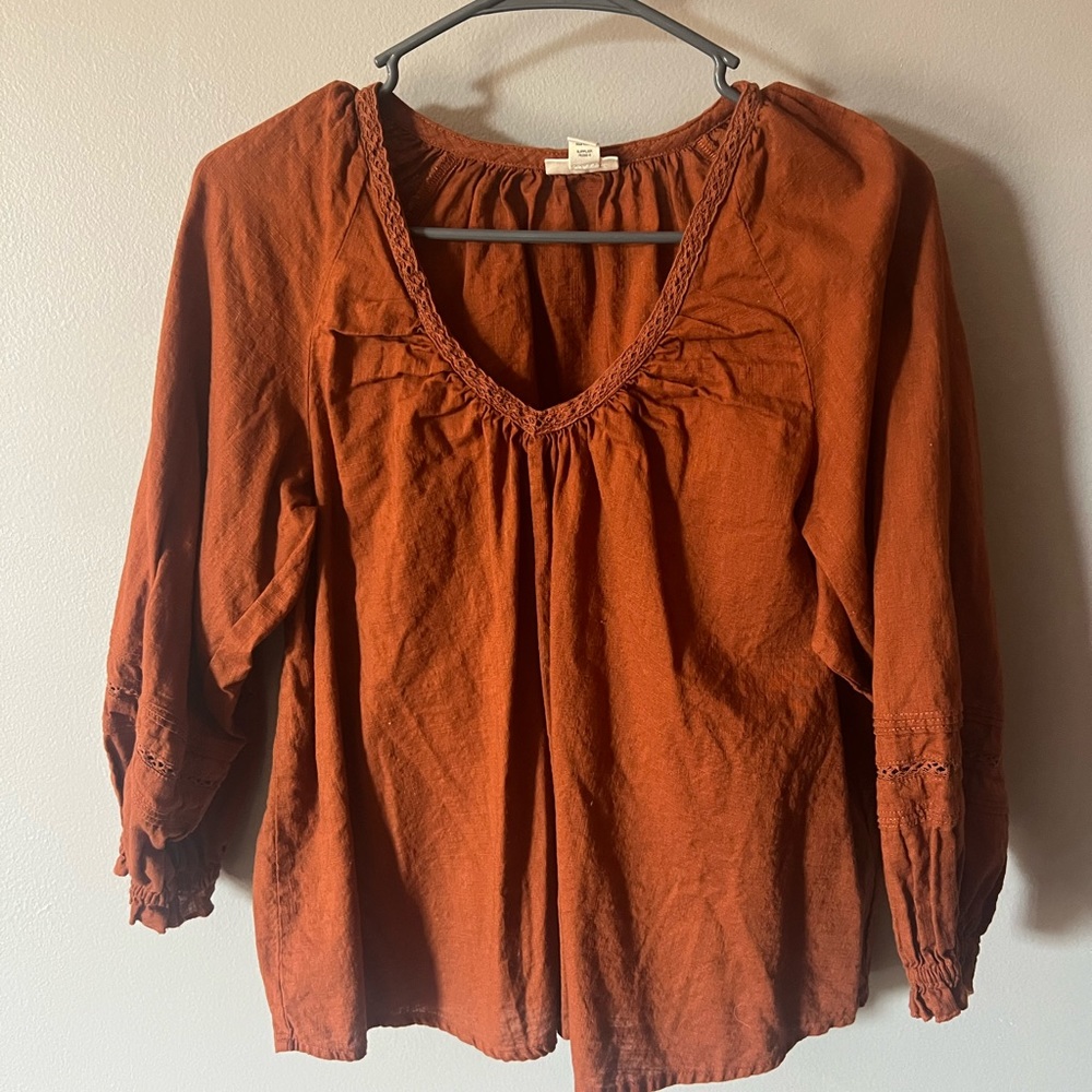 Women’s V-neck blouse